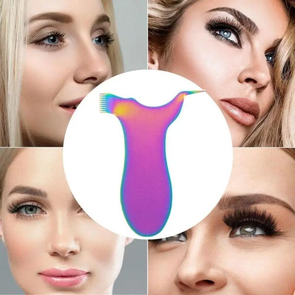 Edelstahl Wimpernverpflanzungswerkzeug T-Typ Wimpernverlängerungswerkzeug Lash Lift Werkzeug Damen