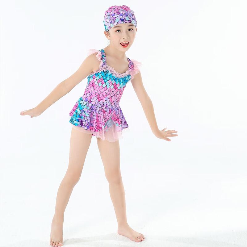 Mermaid Girls' One-Piece Swimsuit