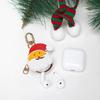 Cute Cartoon Santa Keychain Pendant, Access Card Cover, High Value Bag Pendant, Christmas Gift.