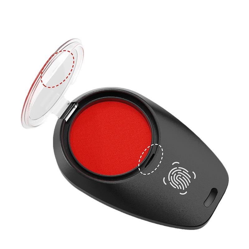 Portable Light-Sensitive Quick-Drying Fingerprint and Stamp Pad for Finger Painting and Financial Use