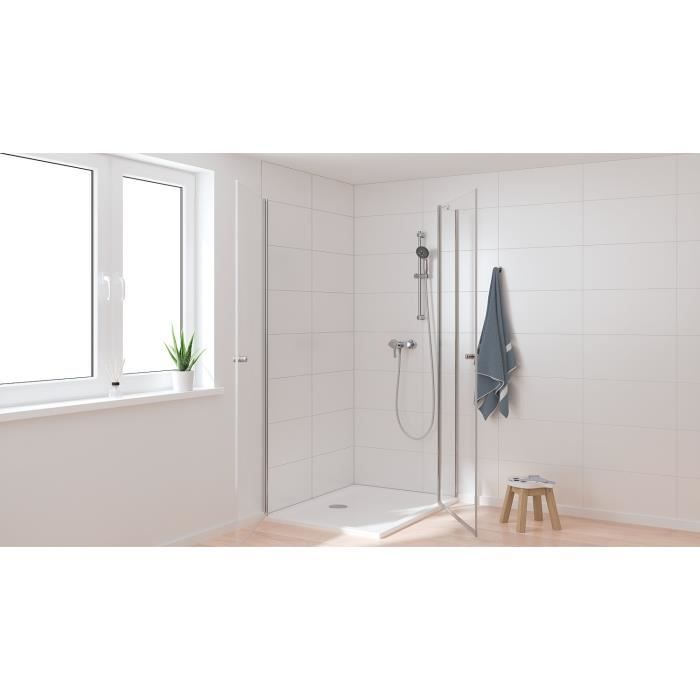 Mitigeur monocommande Douche Start - GROHE - montage mural - raccord fileté 1/2" - chromé