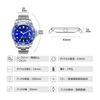 RORIOS Automatic Watch for Men Automatic Watch Mechanical Arm Watch Mechanical Date Display Analog Waterproof Rotating Bezel Luminous Luminous