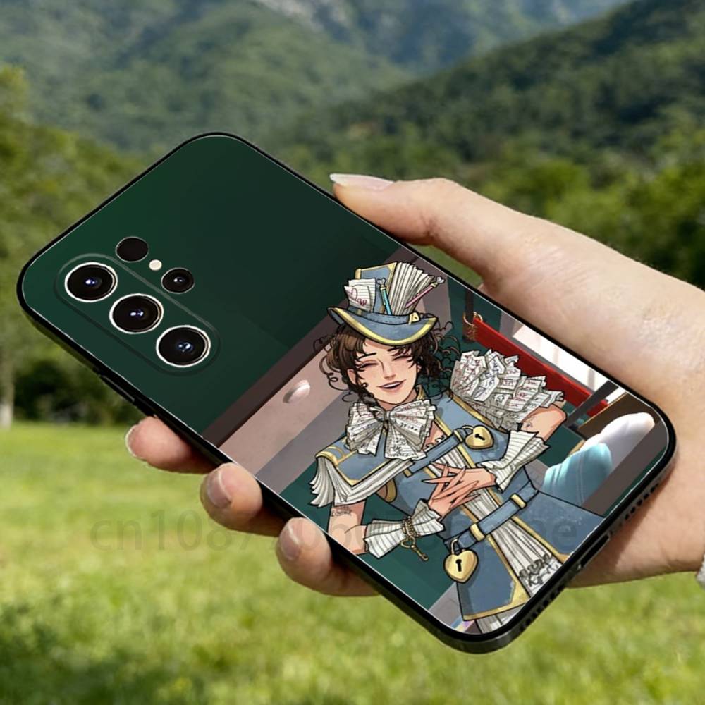 

D-Date Everything Character Phone case For Samsung Galaxy A53,51,72,73,31,30,42 Soft Silicone Black Cover SamsungJ7Core