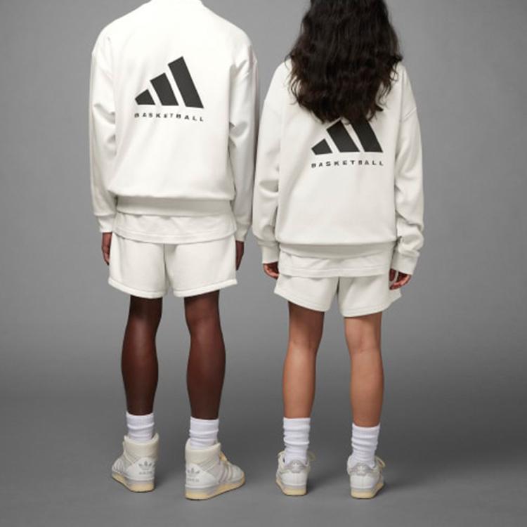 Adidas Loose Fit Regular Sweatshirt Unisex White IA3436-