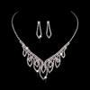 Wedding Bridal Accessories Clothing Versatile Necklace Earrings Set