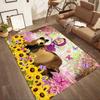 Masha Bear Area Rug Suitable for Balcony Playrooms Kitchen Dining Room Anti-slip Rug Anime Office Decor Spiritual Gift