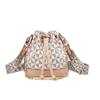 Fashion women's bucket bag new printed small bag simple strap shoulder messenger bag