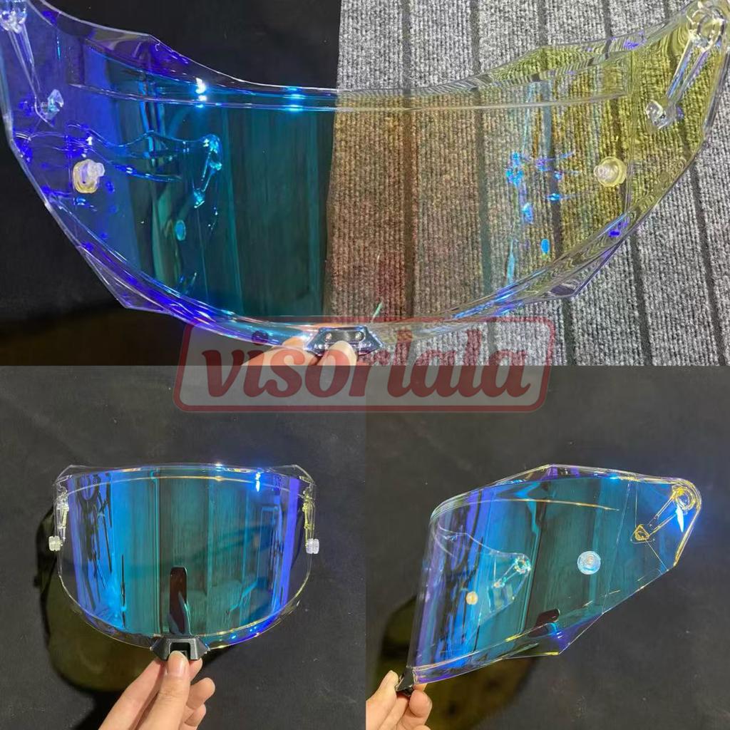 Motorradhelm Visier für KYT TT Revo Helme Ersatzlinse Schild Windschutzscheibe Glas Brille für KYT