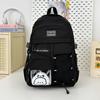 High School Students Reduce the Burden of Spine Protection Middle School Students Schoolbag Large Capacity Simple Casual Backpack Tide