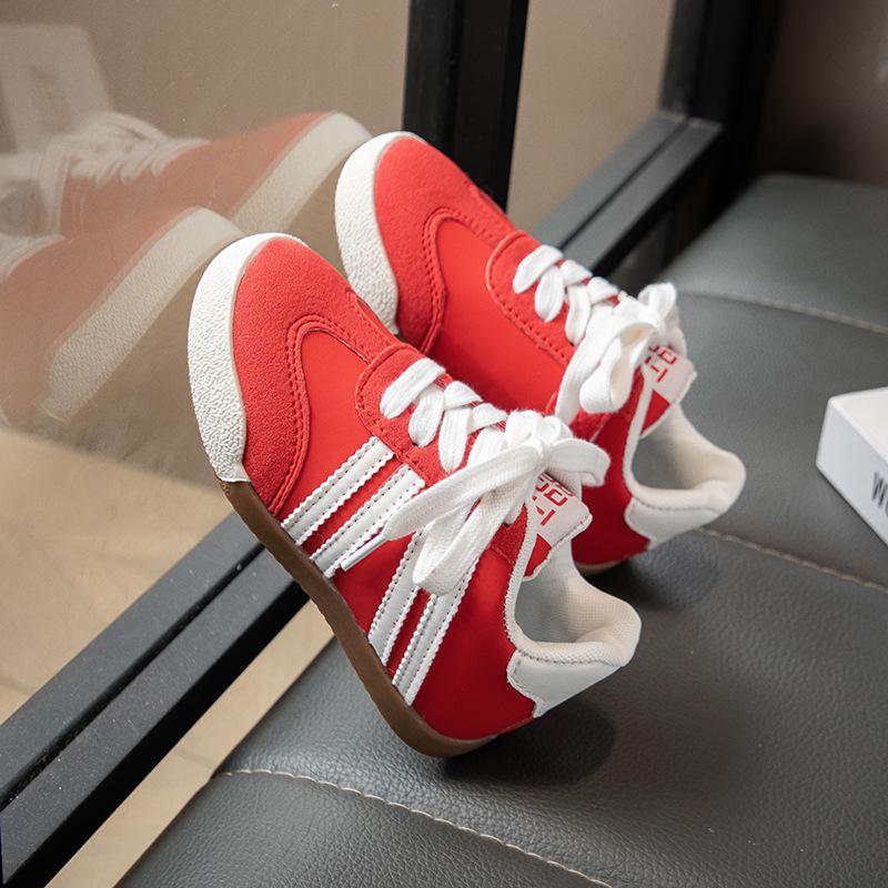 Mädchen 2025 Frühling Casual Sneaker - Weiche Sohle Koreanischer Stil Sportschuhe für die Kleinen.