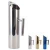 Stainless Steel Water Pitcher with Ice Guard 2L Drink Pitcher Beverage Container with Handle For Iced and Hot Tea Juice Coffee