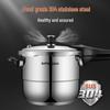 SUPOR Galaxy Series Stainless Steel Pressure Cooker 4.5L