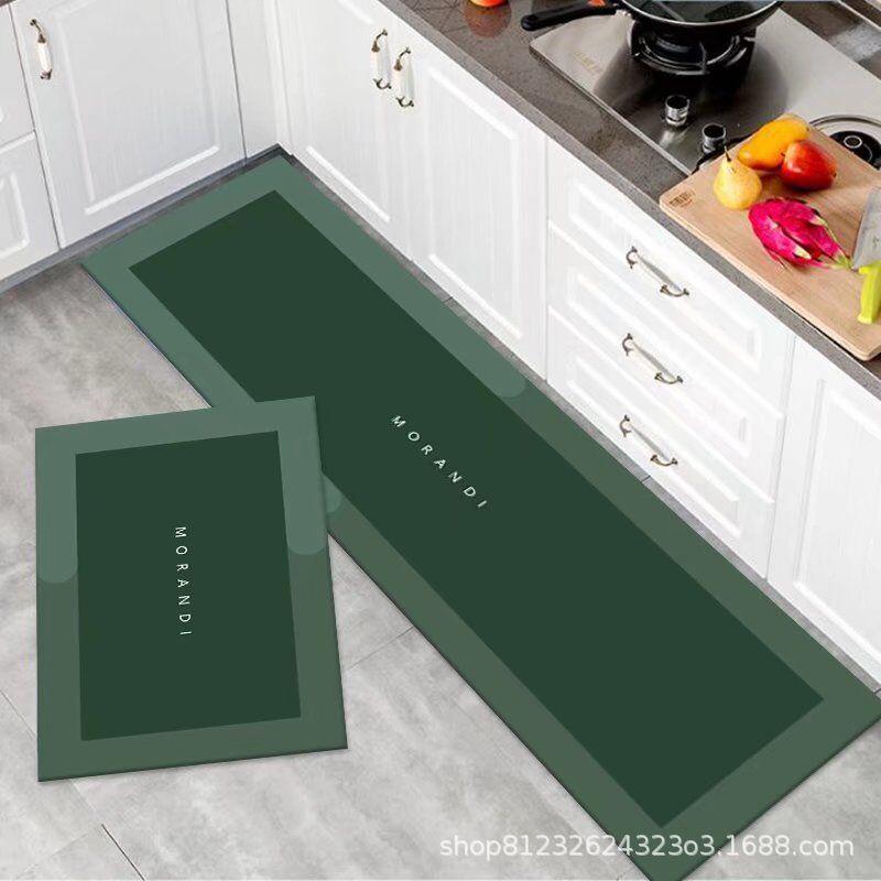 Washable Non-Slip Absorbent Floor Mats for Kitchen, Bathroom, and Bedroom