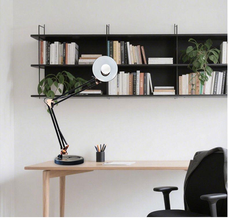 American LED Eye-Protection Table Lamp - Clip-on, Folding, Telescopic Arm for Studying & Work