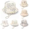 UPF 50+ Sun Hat Striped Kids Sun Hat High Quality Fisherman Hat  for Age 1-6 Years