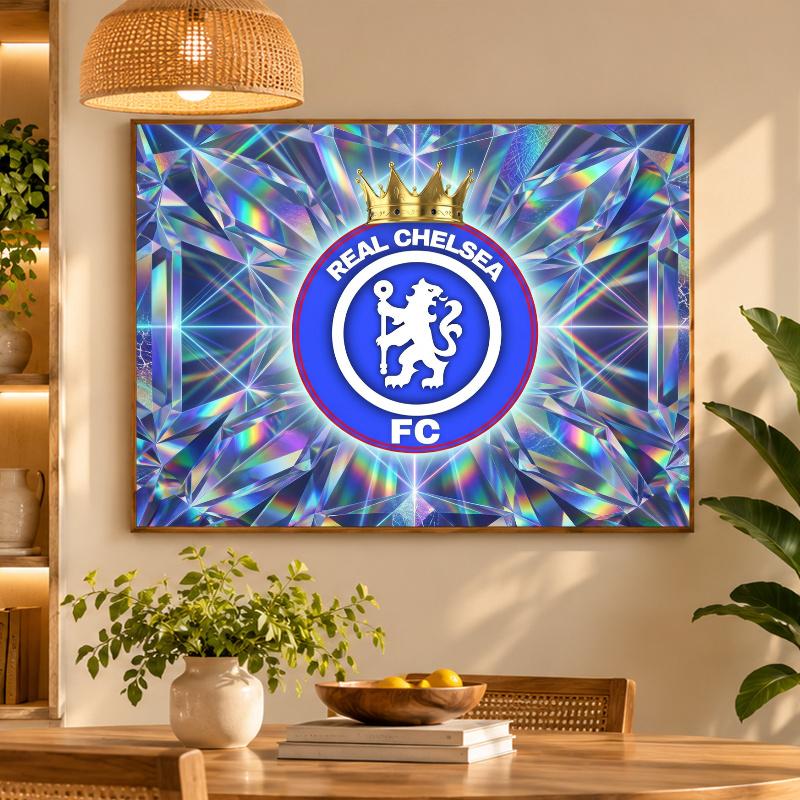 5D Diamond Painting Chelsea FC DIY Full Drill Diamond Art Kit Home Decoration
