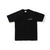 BAPE A Bathing Ape Embroidered Japan Culture Ape Head T-Shirt 'Black' Men's 1F80-110-074
