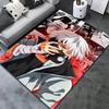 Tokyo Ghoul Teppich Teppich für Wohnzimmer Schlafzimmer Zuhause Sofa Dekoration Kinder Spielen Rutschfeste Bodenmatte