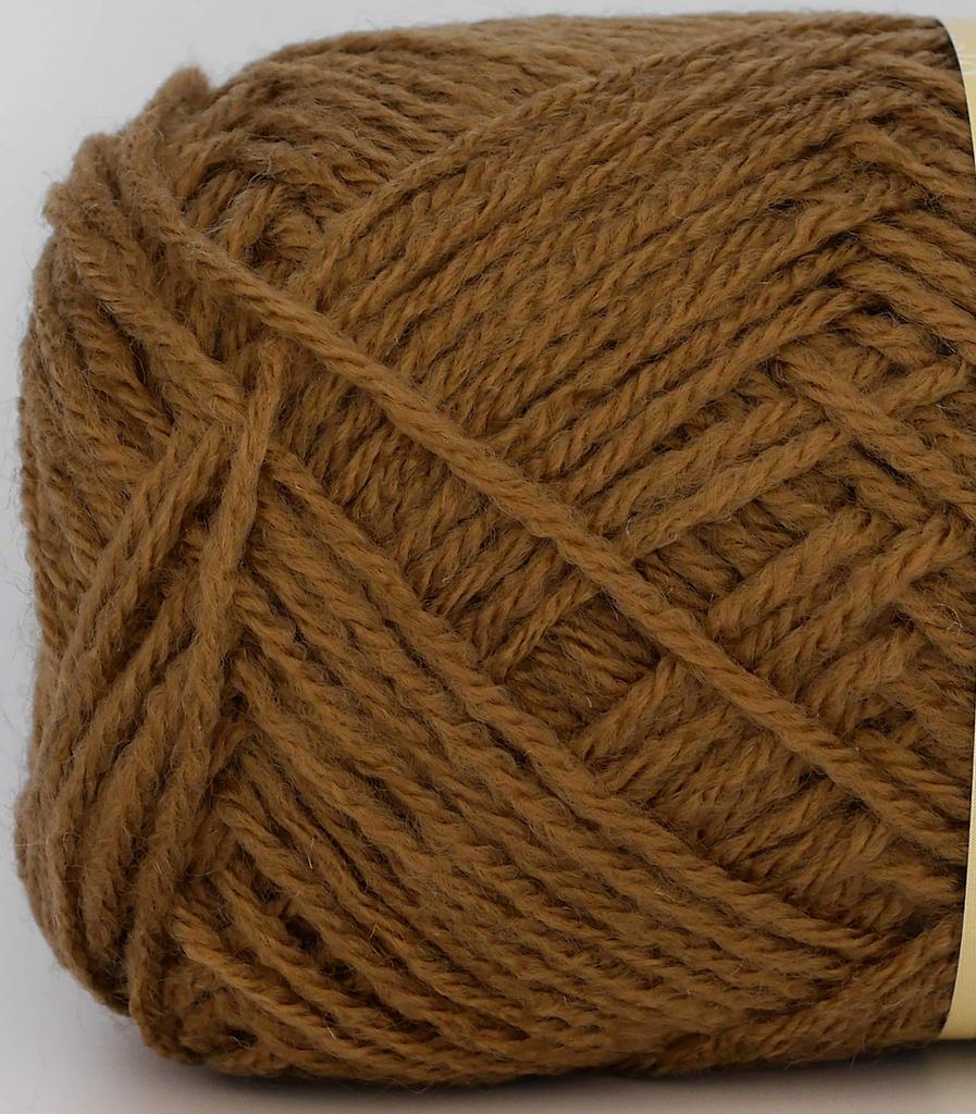 Hamanaka Piccolo Medium 2841 Yarn, Thickness, Col. 54, Brown, 25g, Approx. 90m,