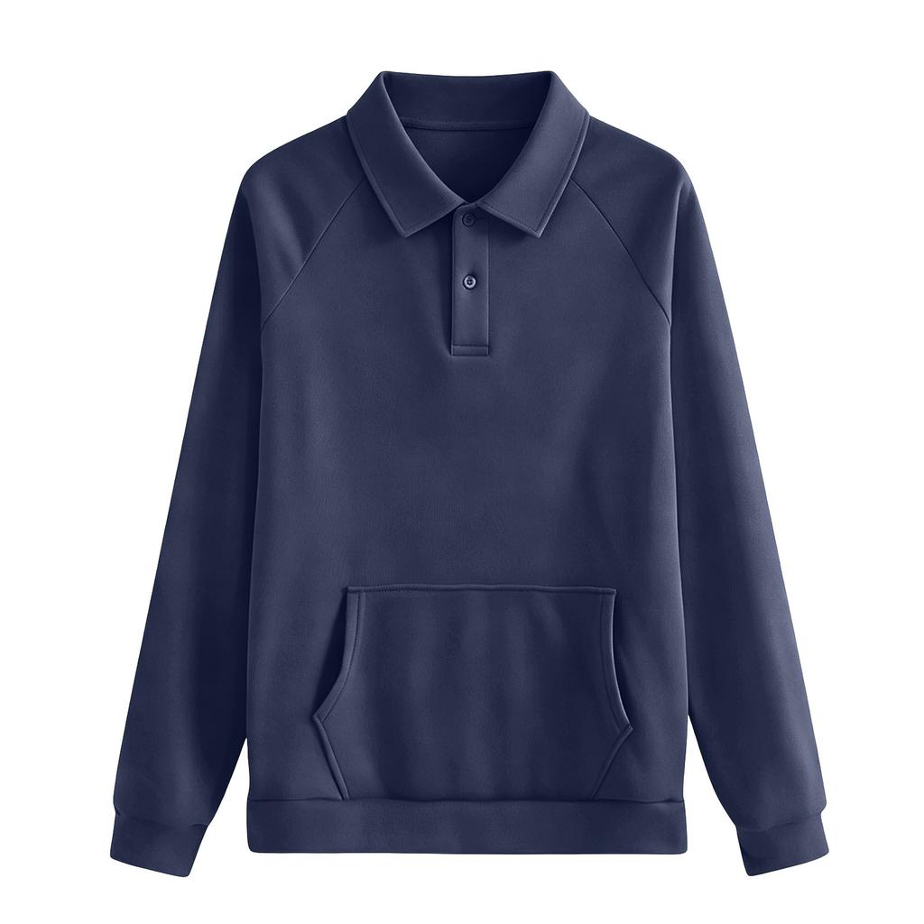 Women's Casual -Lined Pullover Sweatshirt Long Sleeve Warm Top for Daily Wear