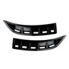 2x ABS Car Styling Front Wheel Bumper Vent Hood Fender Moulding Cover For Mercedes Benz AMG CLA