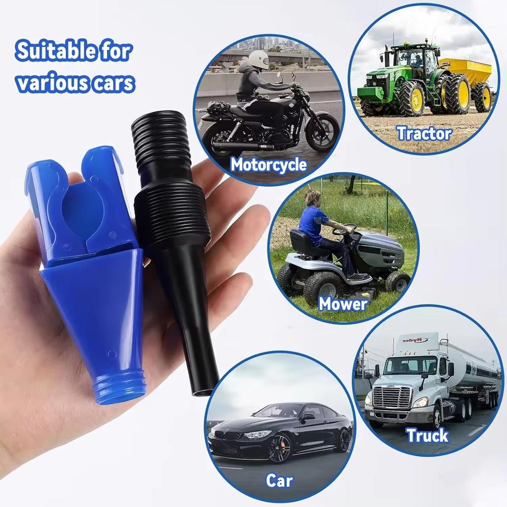 Auto-Tanktrichter, Benzin, faltbar, Motoröl-Trichter, Kunststoff-Trichter, Auto-Motorrad-Tankwerkzeug, Auto-Zubehör