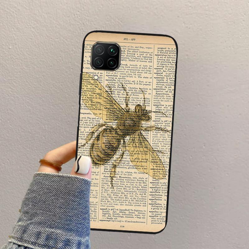Bee Honey For Huawei Nova Y70 Y90 Y60 Y73 Y72 Y61 Y91 12s 12i 11i 8i 9 10 SE P40 Lite P60 P30 Pro Case