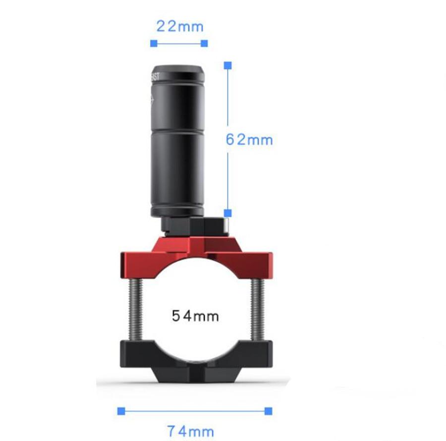 2 szt. Akcesoria motocyklowe Uchwyt mocujący Uchwyt reflektora Wielofunkcyjny drążek rozszerzający Kreatywne produkty Mocowanie 54 mm