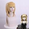 Wig Cosplay - Cosplay of Sea Sand Death Note Golden Double-hair Anime Death, Cute.