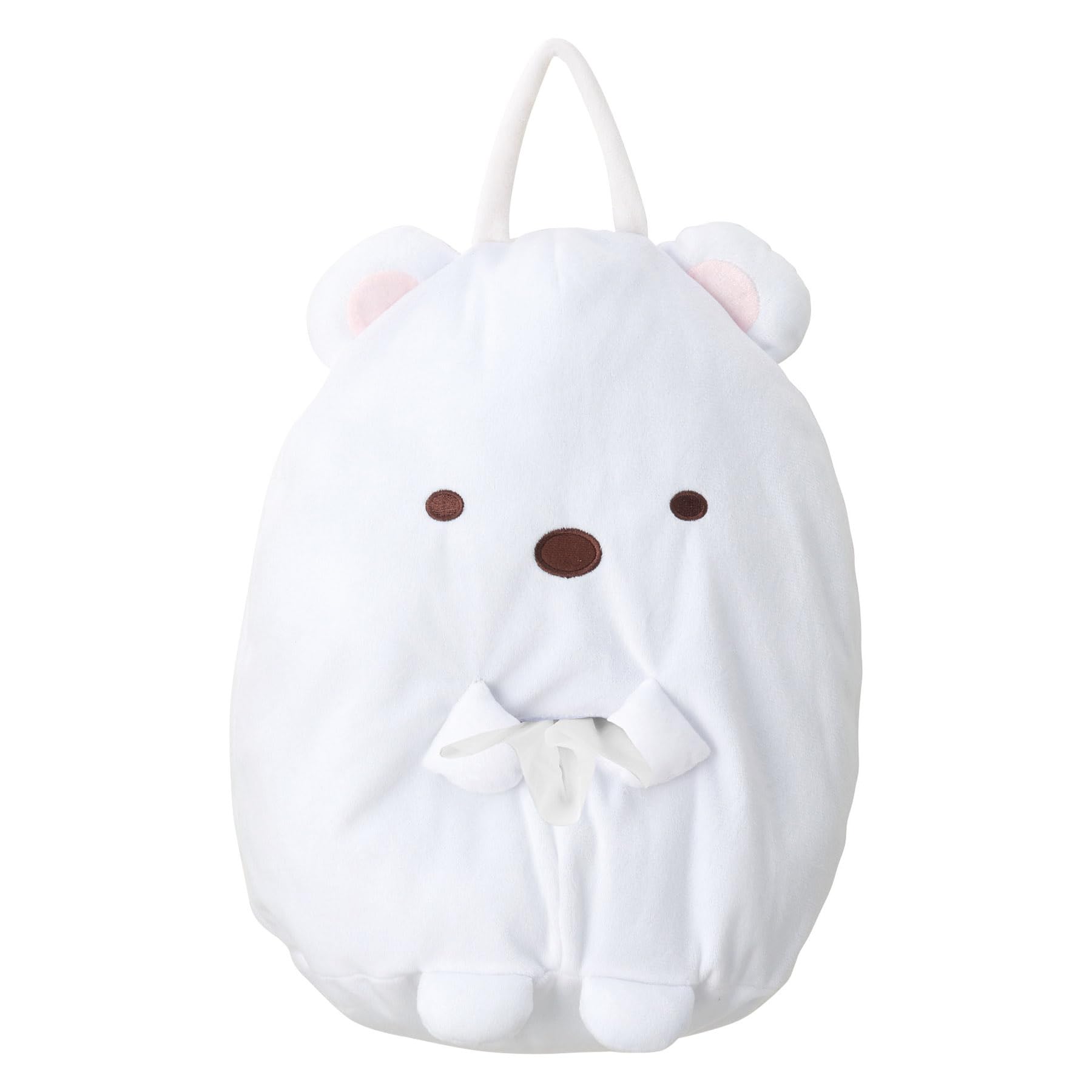 

Marushin Sumikkogurashi Polar Bear Tissue Character H35 x Cover, Shape, 6575014100, W31.5cm