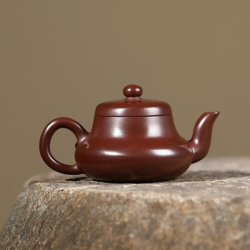 Chinese Yixing Purple Clay Teapot Handmade Tea Pot Small Capacity Kettle Beauty Tea Infuser Zisha Tea Set Household Teaware 80ml