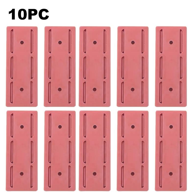 1-11pc Self-Adhesive Socket Fixer Hanging Power Strip Holder Wall Holder Cable Fixator Removable Office Household Organizer