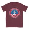 T-shirt da uomo con stemma della Groenlandia Magliette divertenti Manica corta Girocollo T-shirt Cotone Idea Regalo Abbigliamento