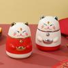 Adorable Cartoon Style Automatic Toothpick Box Nice Plastic Toothpick Holder Dust-proof Toothpick Dispenser Home Restaurant Press Design