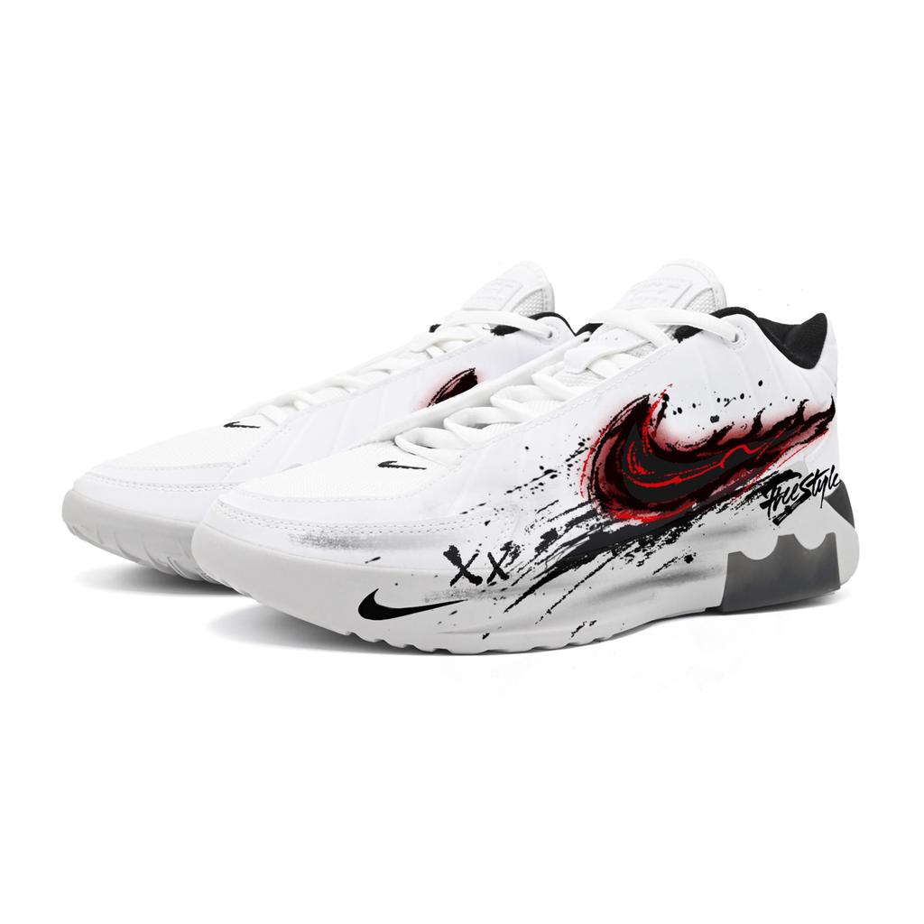Nike LEBRON WITNESS IX Dämpfung Rutschfest Abriebfest Wasserdicht Abdeckung Unterstützung Höhenverstellbar HQ8035-100(Team2174-)
