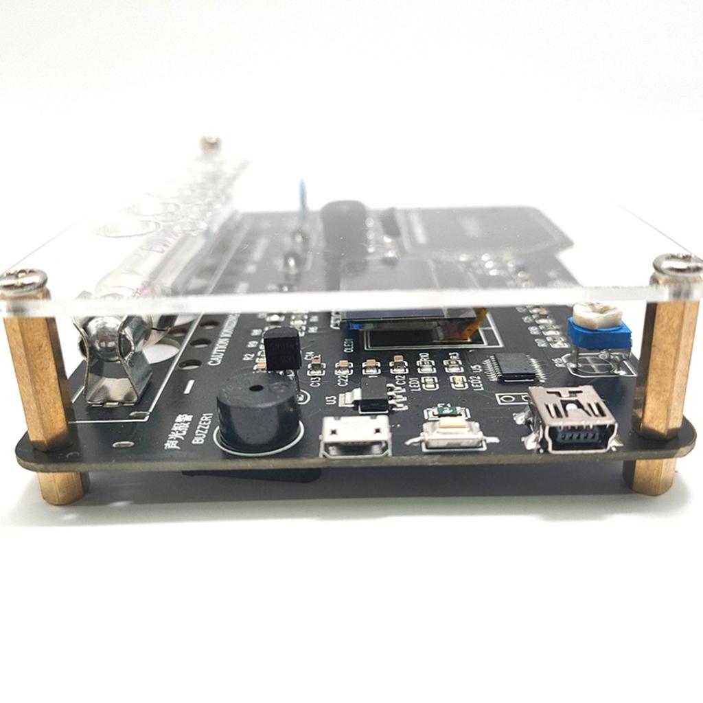 DIY Geiger Sayacı Kiti Modülü OLED Ekranlı Nükleer Radyasyon Dedektörü