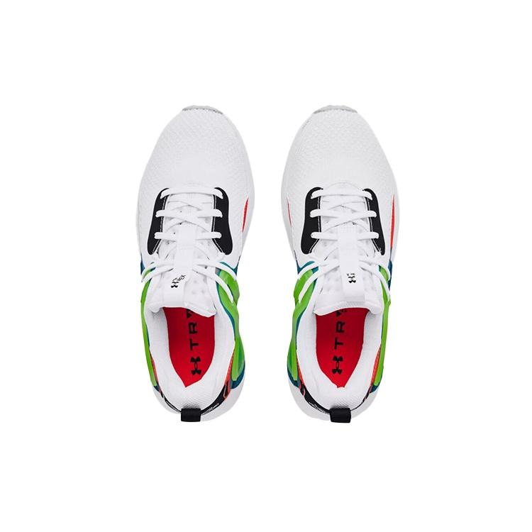 Under Armour HOVR Apex 3 Running Shoes White/Green Men's 3024271-100