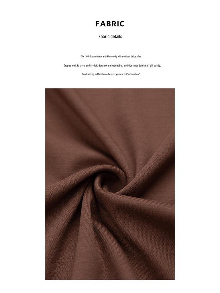Damen Übergröße Langarm Schlankmachendes Baumwoll-Top - Unifarben, Herbststil für Mütter mittleren Alters