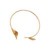 Niche Design Metal Flower Bone Choker Collar Spice Girl Versatile Flower Necklace High Sense Collar Women
