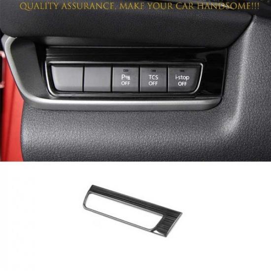For Mazda CX-30 2020-2023 Black Titanium Driver s Side Dash Control Cover Trim