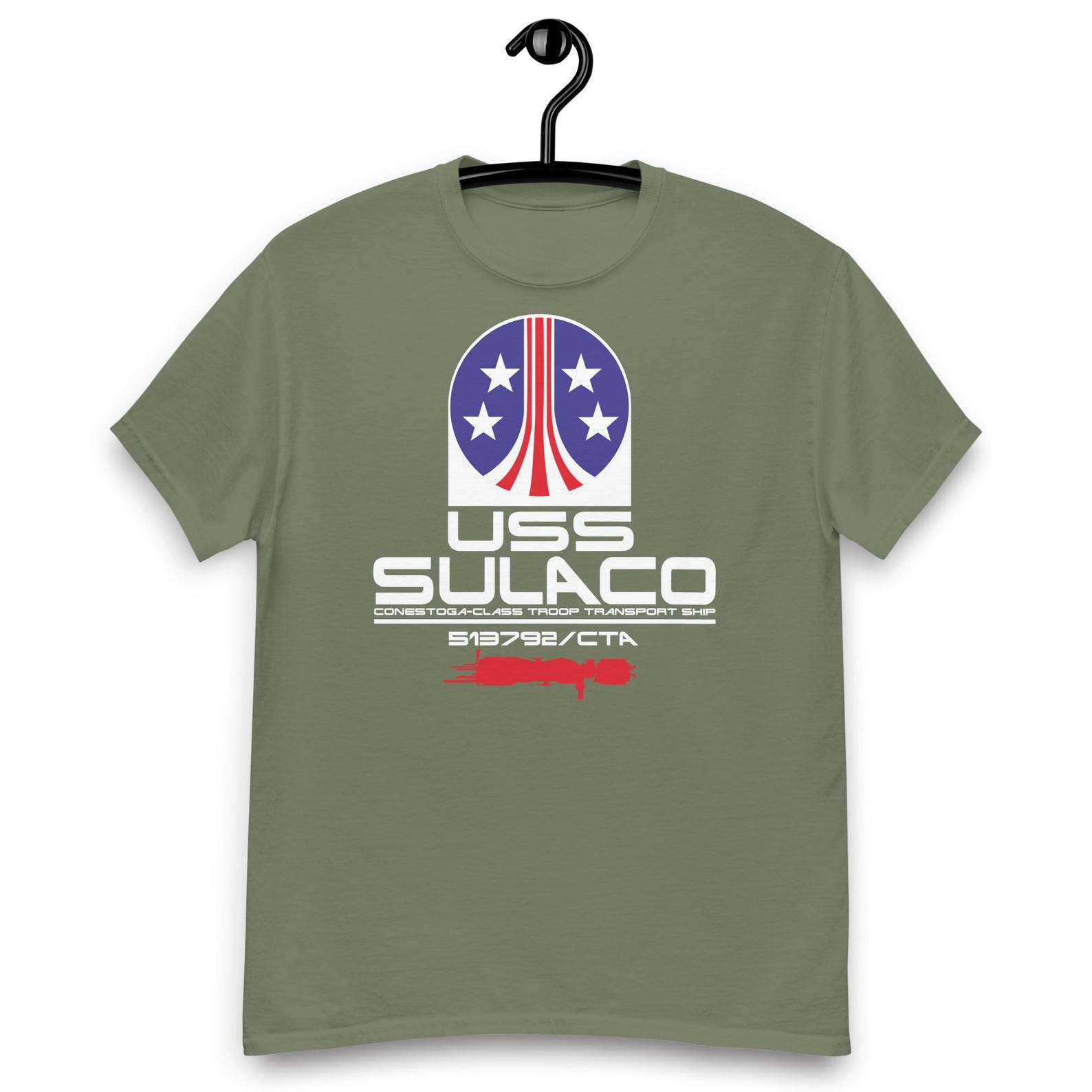 Aliens Movie - Colonial Marines USS Sulaco T-shirt S