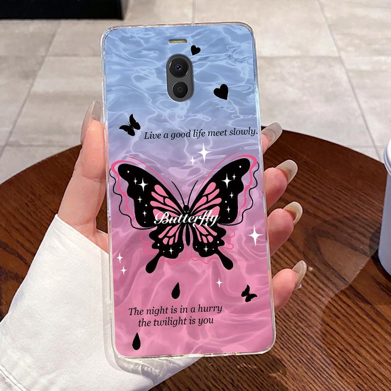 Casing For Meizu M6 Note M6 M6T Case Aesthetic Fashion Cute Cat Astronaut Soft Silicone Back Cover Transparent TPU Phone Case