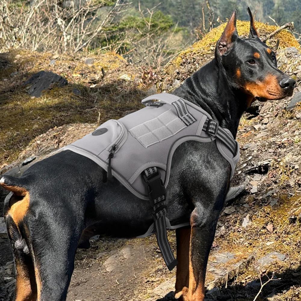 No Pull Big Dog Vest Harness with Handle High Quality Pet Harnesses for Medium Large Dogs Doberman Bulldog Mascotas Accessories