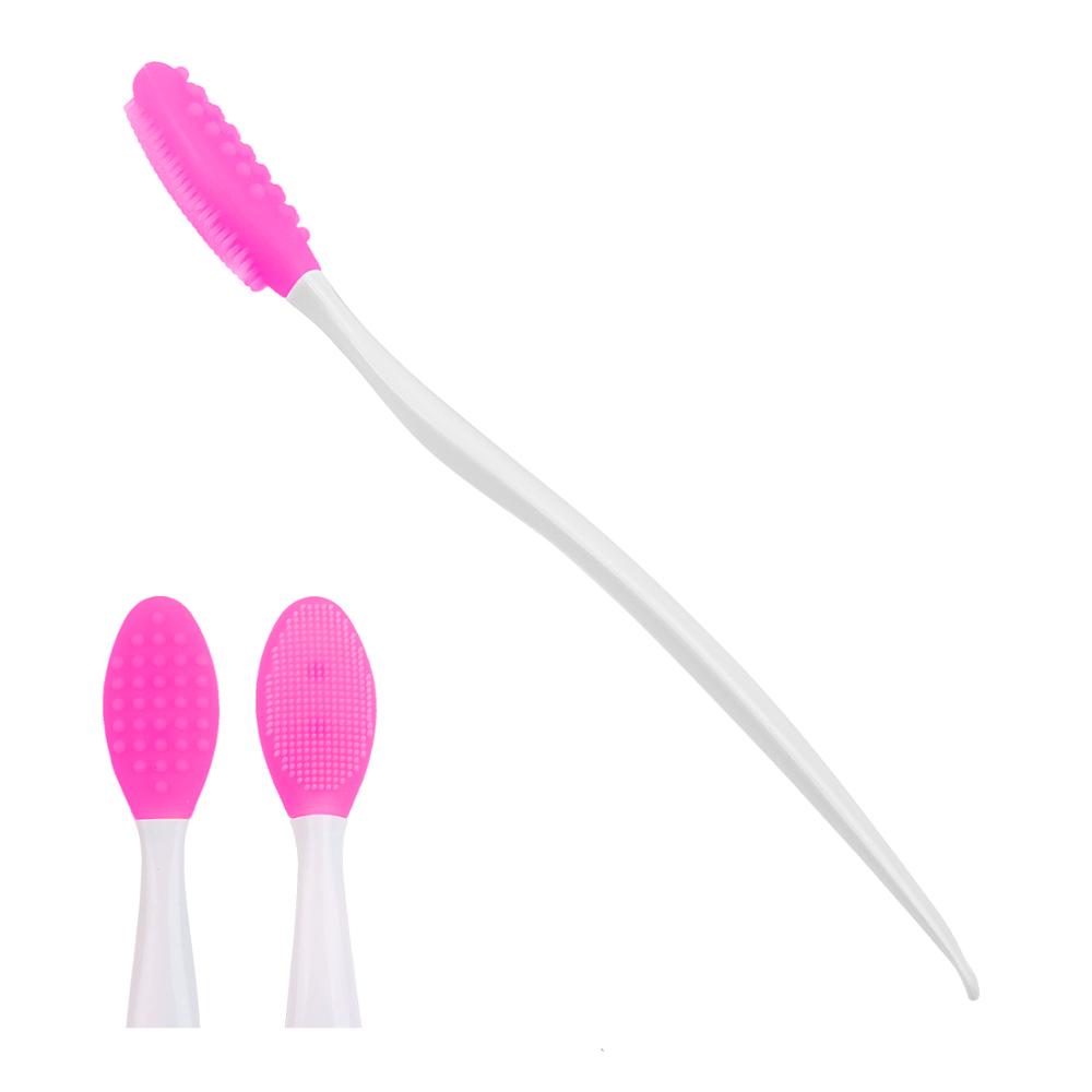 Facial Cleansing Massage Brush Hand-held Silicone Facial Care Cleaning Brush To Remove Horny Acne Remove Blackhead Makeup Tools