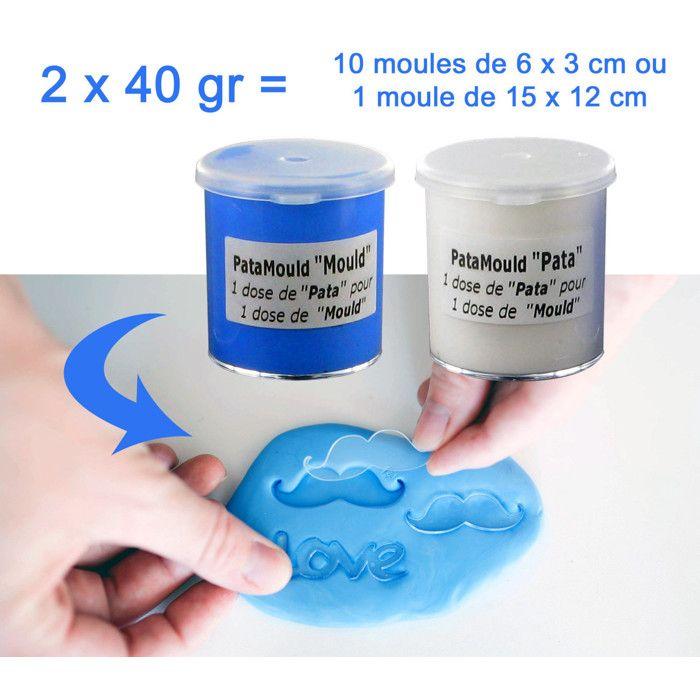 Patamould Vorm- en afdrukmaker 2x40 g