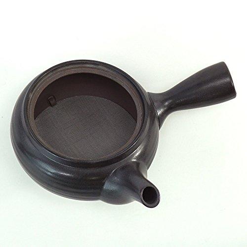 Maruyoshi Pottery Banko Ware Flat Teapot, No. 2 (with Netted Bottom), Yogan B7441