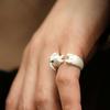 Adjustable Finger Ring Opening Punk Party Jewelry Korean Style Ring Women Rings Rabbit Animal Ring