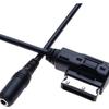 AMI to 3.5mm Cable Sound Adapter Data Wire Music AMI To 3.5MM Female Transmission Cable for A6L Q5 Q7 A8L Accessories