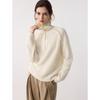 ELLE Women's Lamb Wool Lapel Sweater