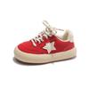 Kids Retro Chunky Sneakers 2026 Girls Boys Star Detail Casual Shoes TPR Sole